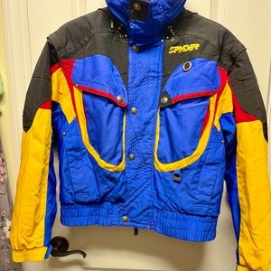 Vintage Retro--80's SPYDER Ski Jacket/Vest.